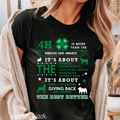 It's all about life 4-H