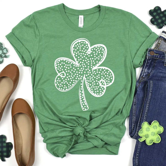 Dotted Clover - White