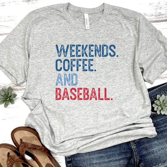 Weekends coffee and baseball