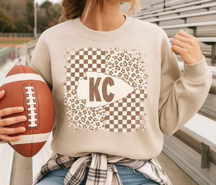 KC Neutral Patchwork Vintage Trendy