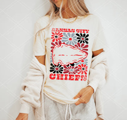 Kansas City groovy floral