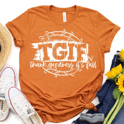 TGIF Thank Goodness It's Fall