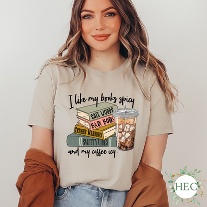 I like my books spicy and my coffee icy