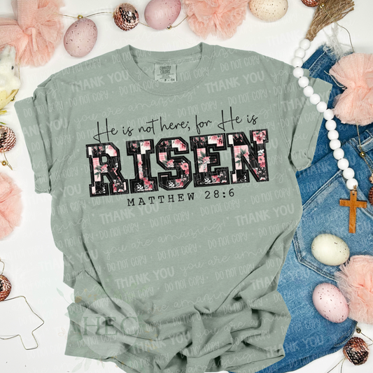 He is not here for He is Risen