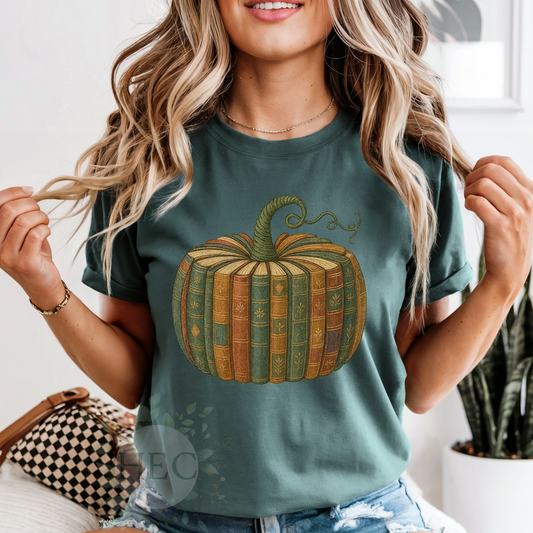 Book pumpkin