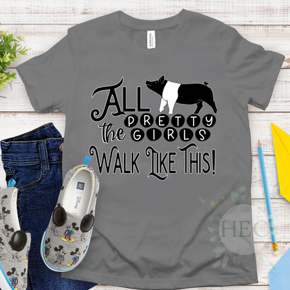 All the pretty girls walk like this - youth