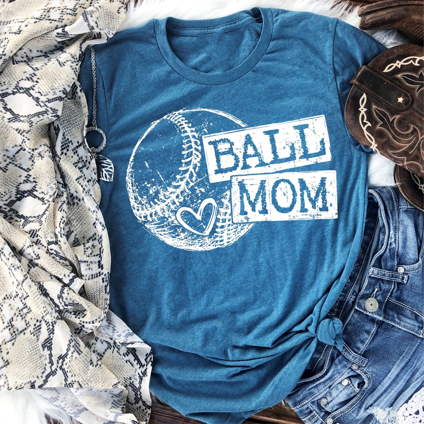 Ball mom baseball