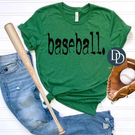 Baseball Typo Font