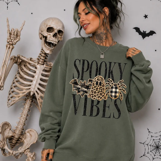 Bat Ghost Spider Spooky Vibes