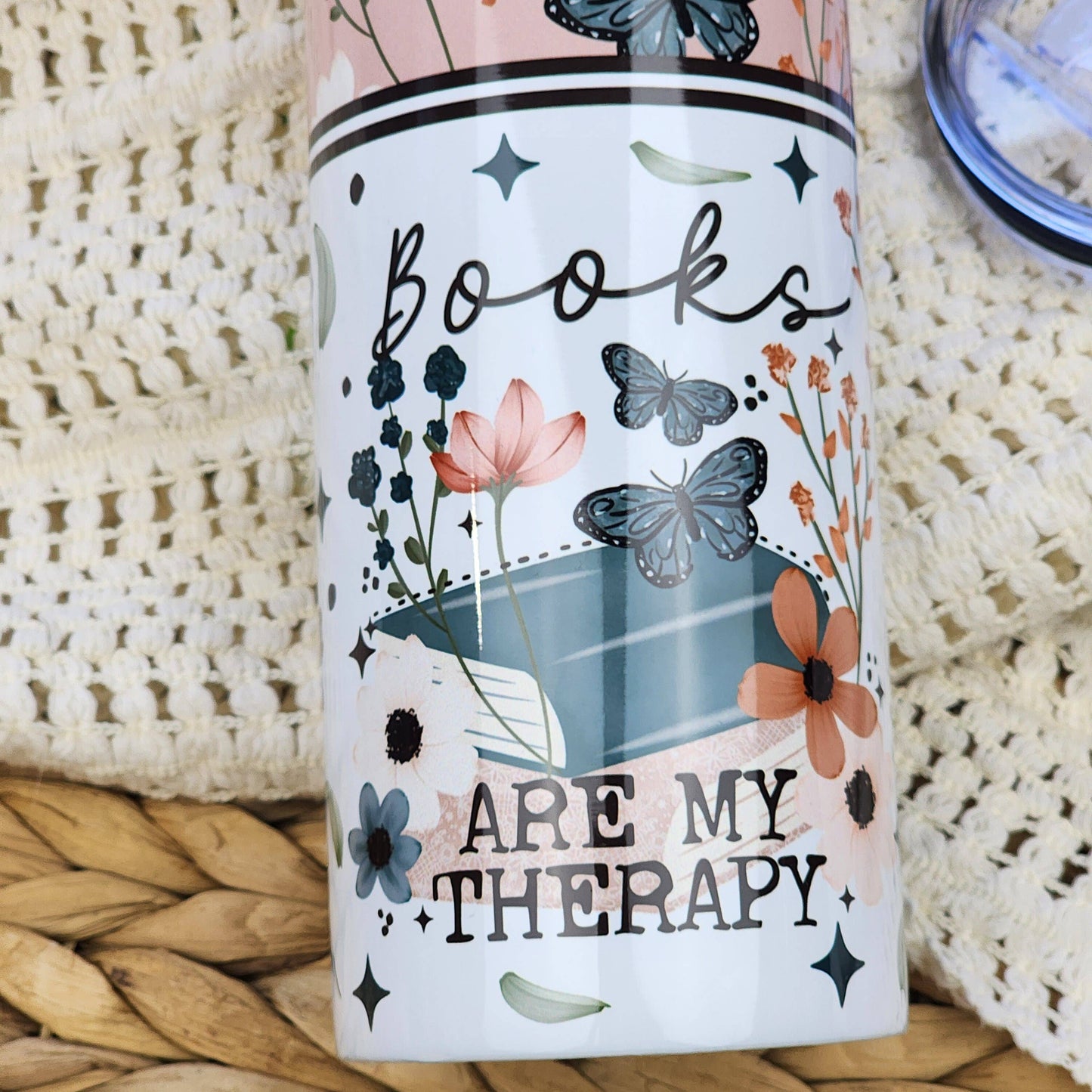 20 Ounce Tumbler - General Bookish - Therapy