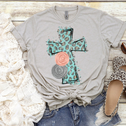 Blue leopard cross