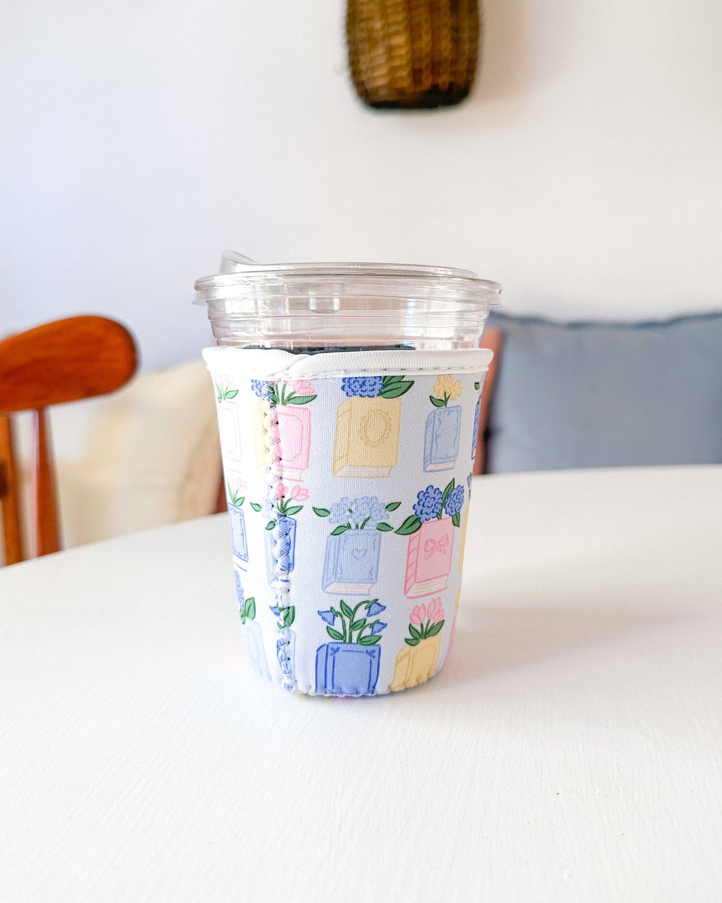 Spring Books | Reusable Coffee Sleeve: Small (16-20oz)