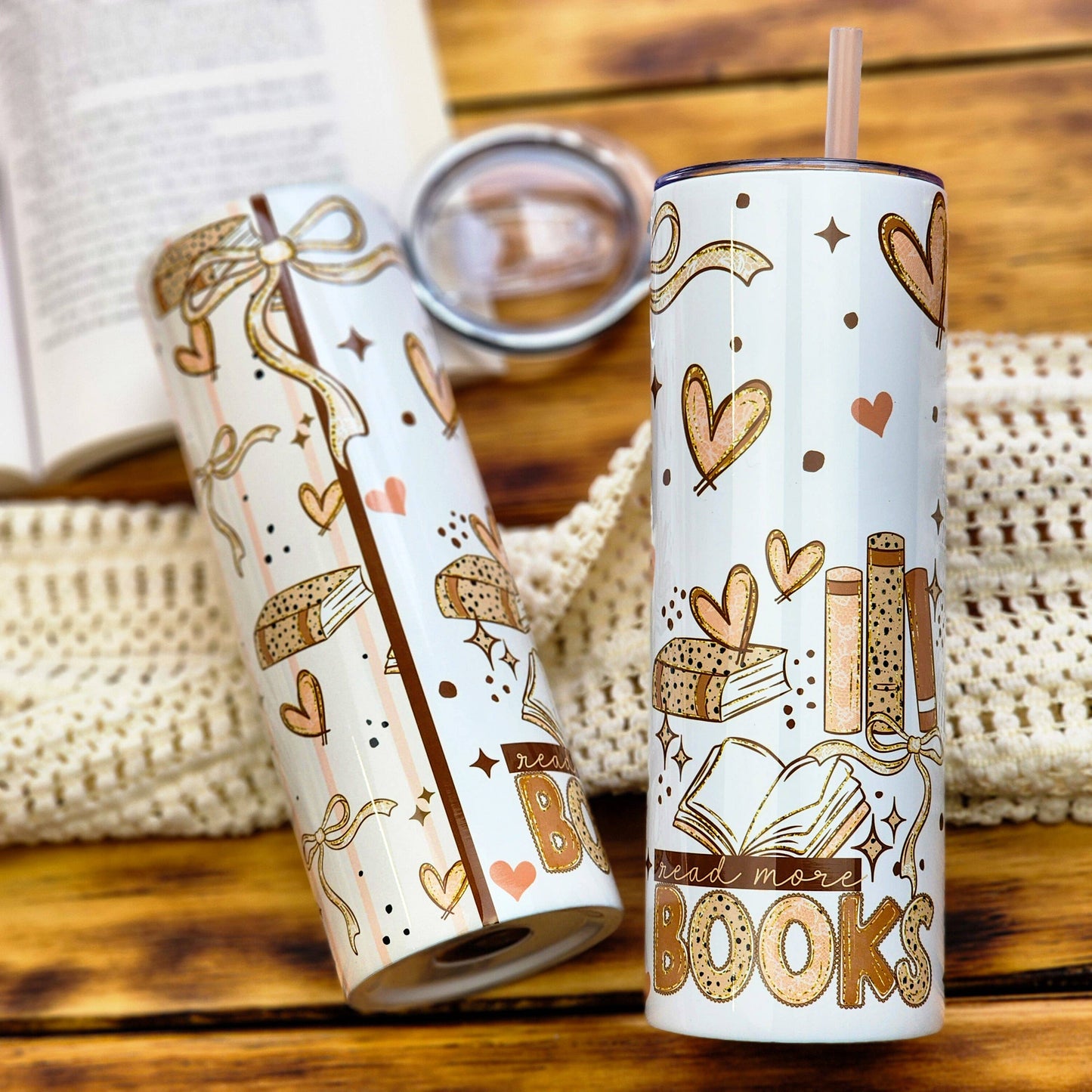 20 Ounce Tumbler - General Bookish - Read More Books