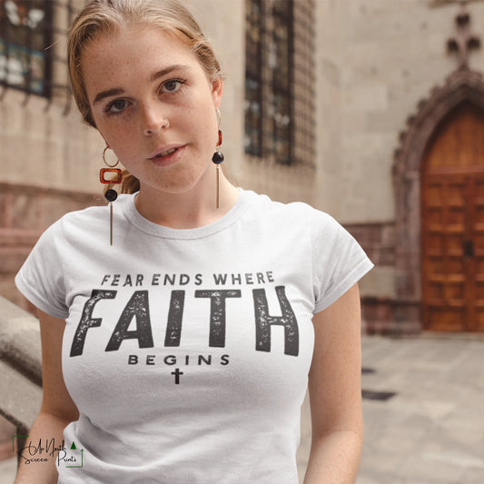 Fear ends where faith begins