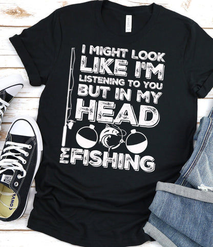 I might look like listening
