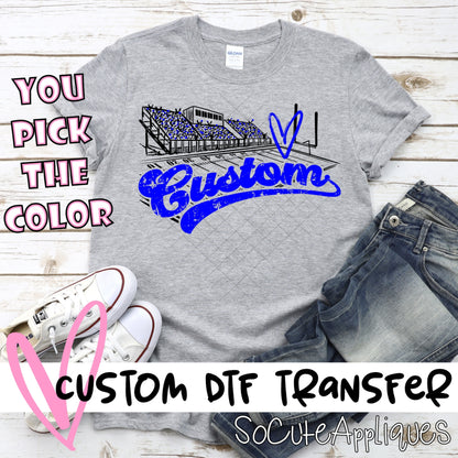 CUSTOM NAME* Football field