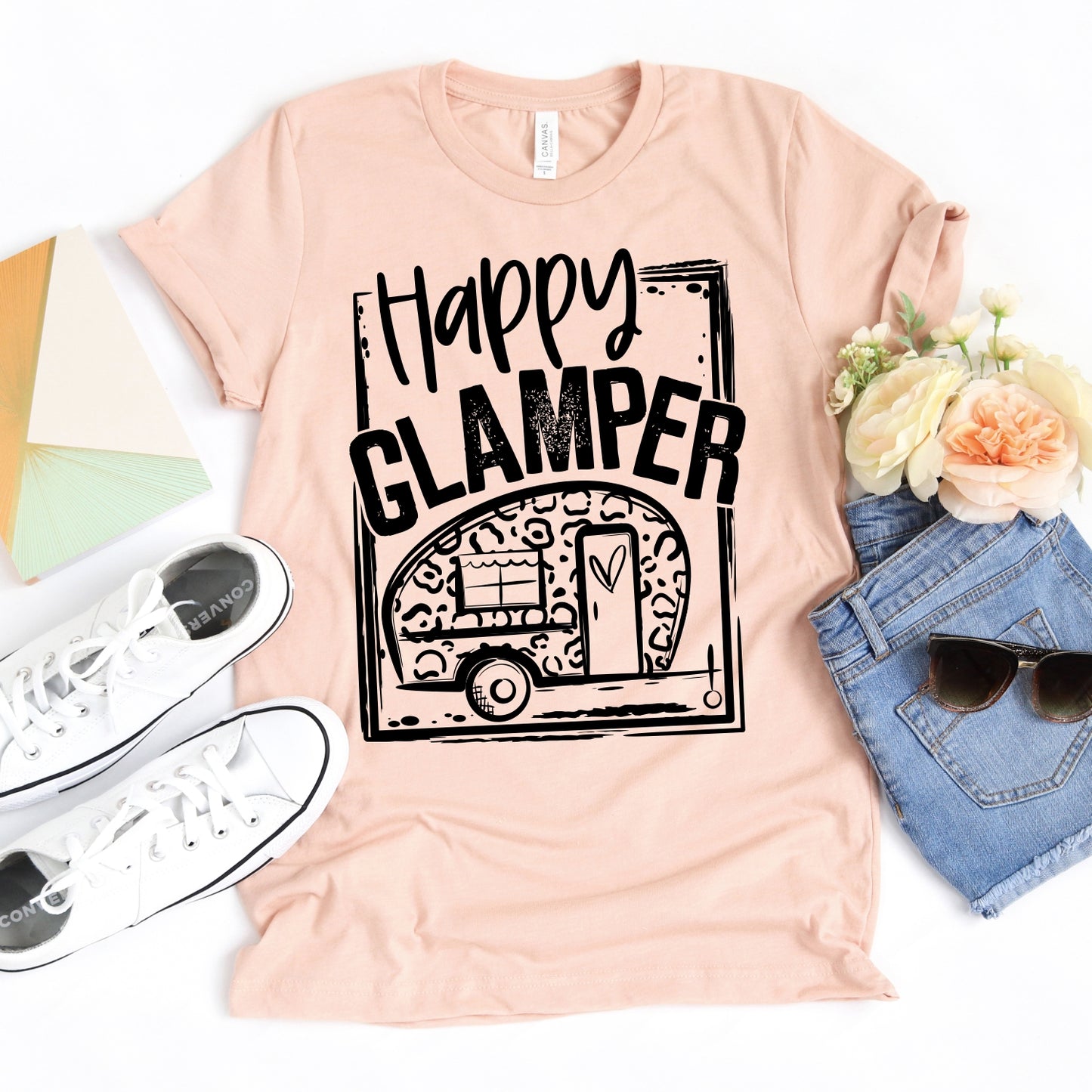Happy glamper
