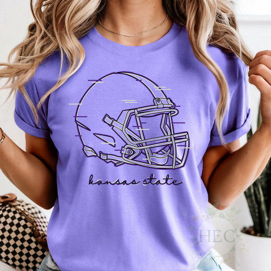Kansas State helmet