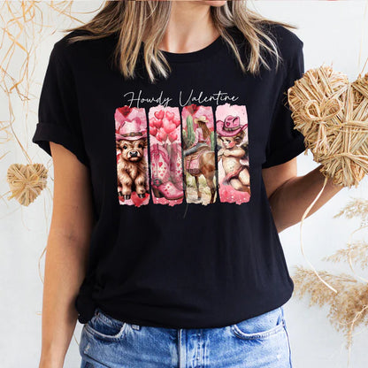 Brushstroke Howdy Valentine