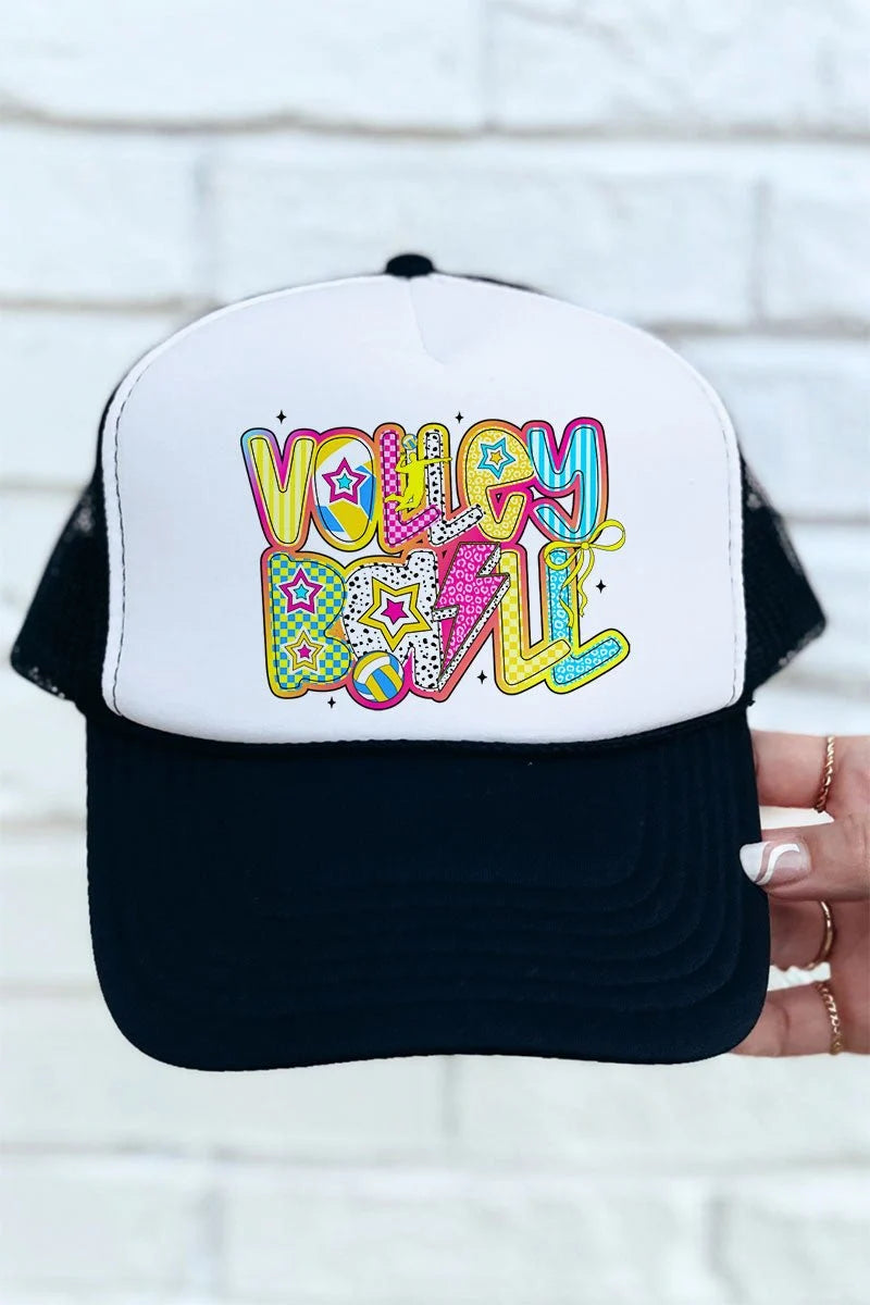 Vibrant Volleyball Otto Neon Foam Front Trucker Hat