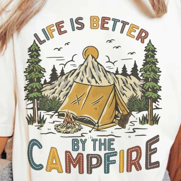 Life is better by the campfire