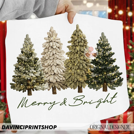 Latch Hook Yarn Faux Merry and Bright