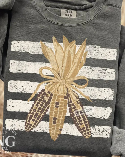 Vintage corn stalks