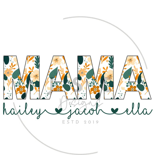 Mama Floral Shirt