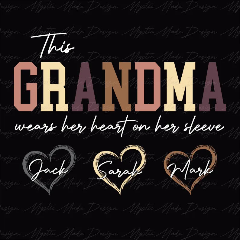 This Grandma Wears Her Heart on Her Sleeve