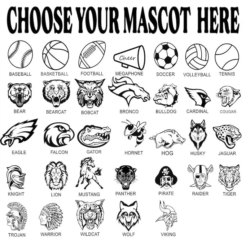Custom School Mascot