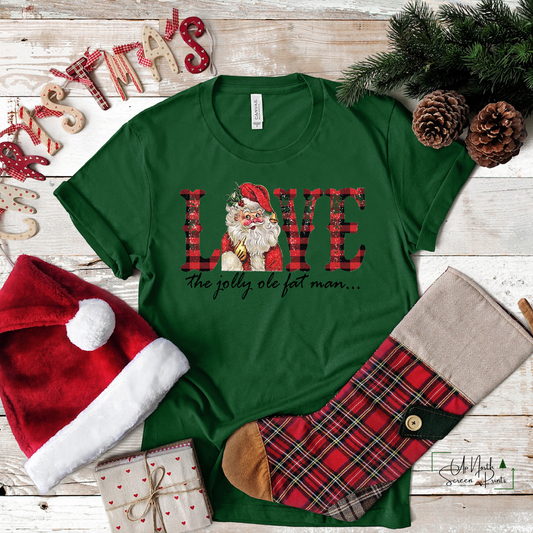 The jolly ole fat man