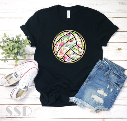 Floral volleyball