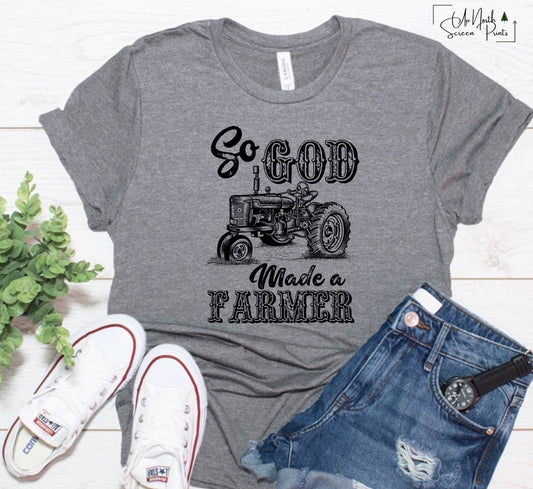So God made a farmer