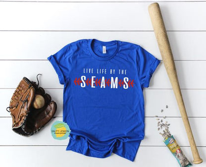 Live life by the seams - baseball