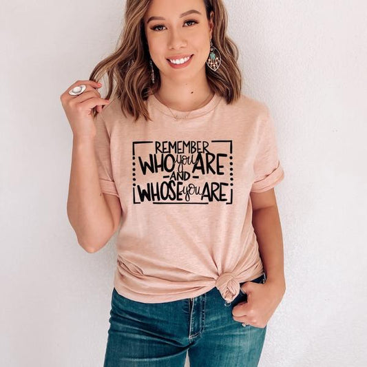 Remember who you are