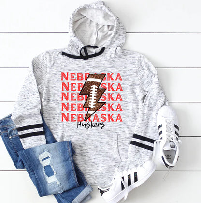 Nebraska football stacked