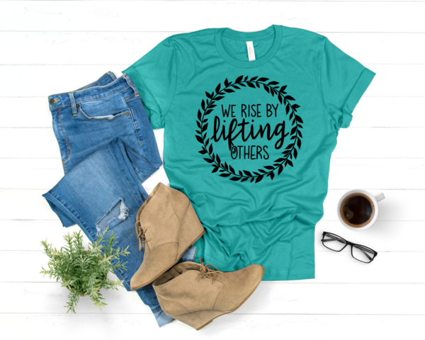 We rise by lifting others