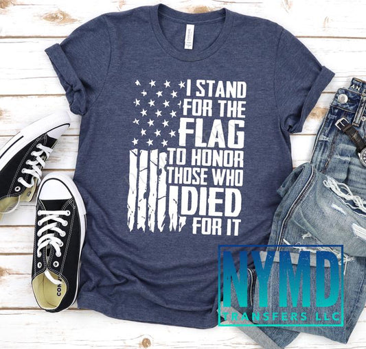 I stand for the flag