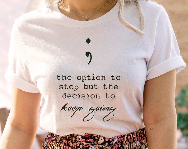 The option to stop but the decision to keep going