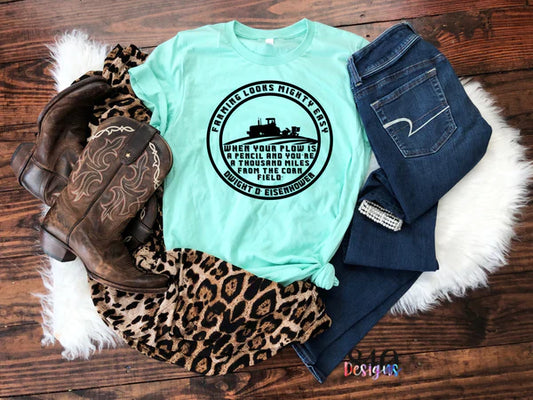 Farming looks mighty easy