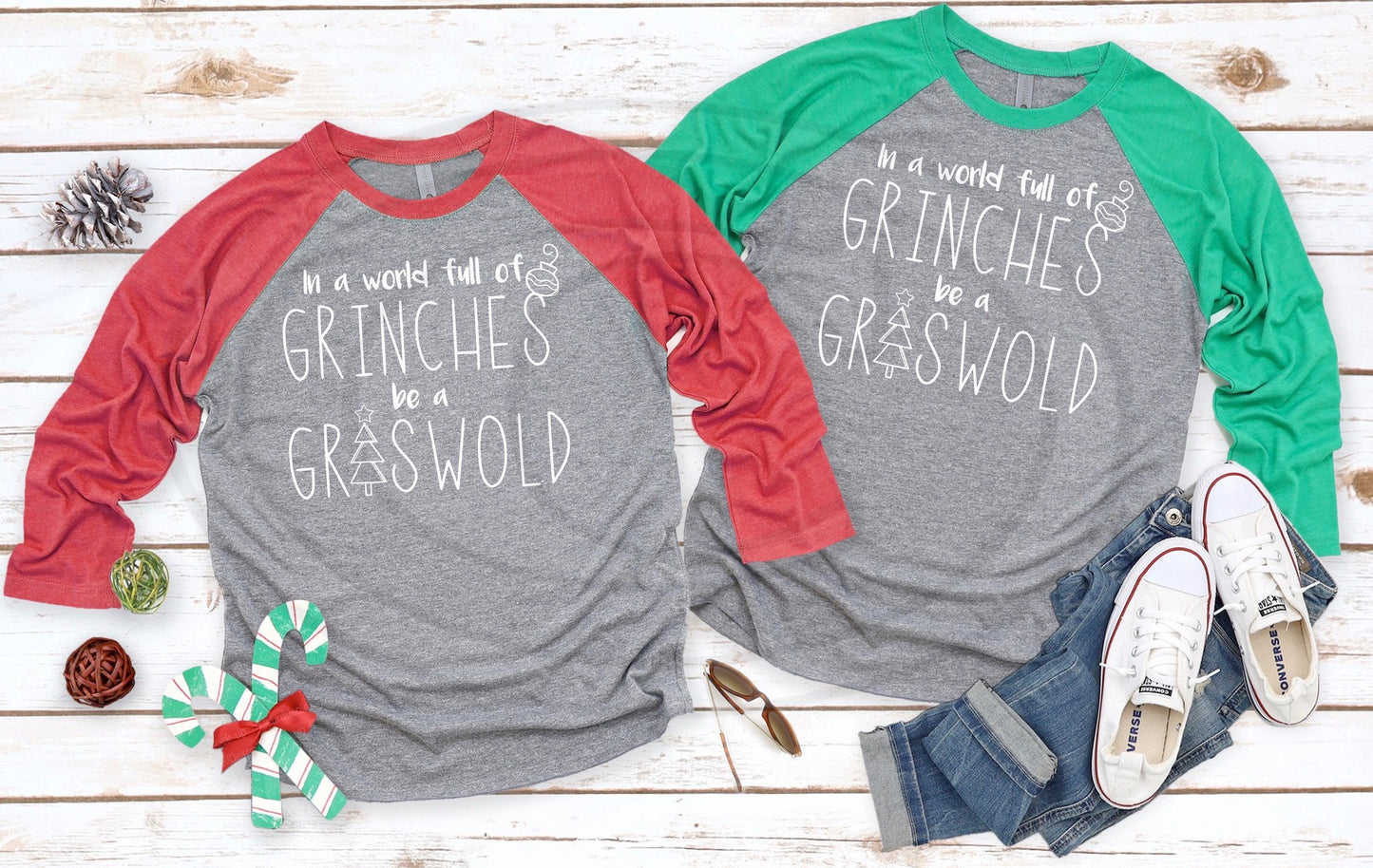 In a world full of grin ches