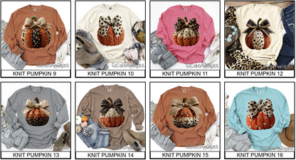 Knit Pumpkins