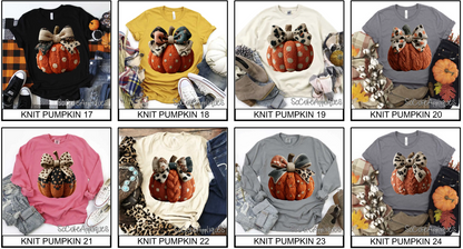 Knit Pumpkins