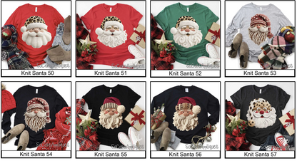 Knit Santas