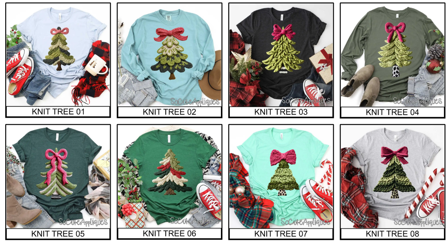Knit Trees