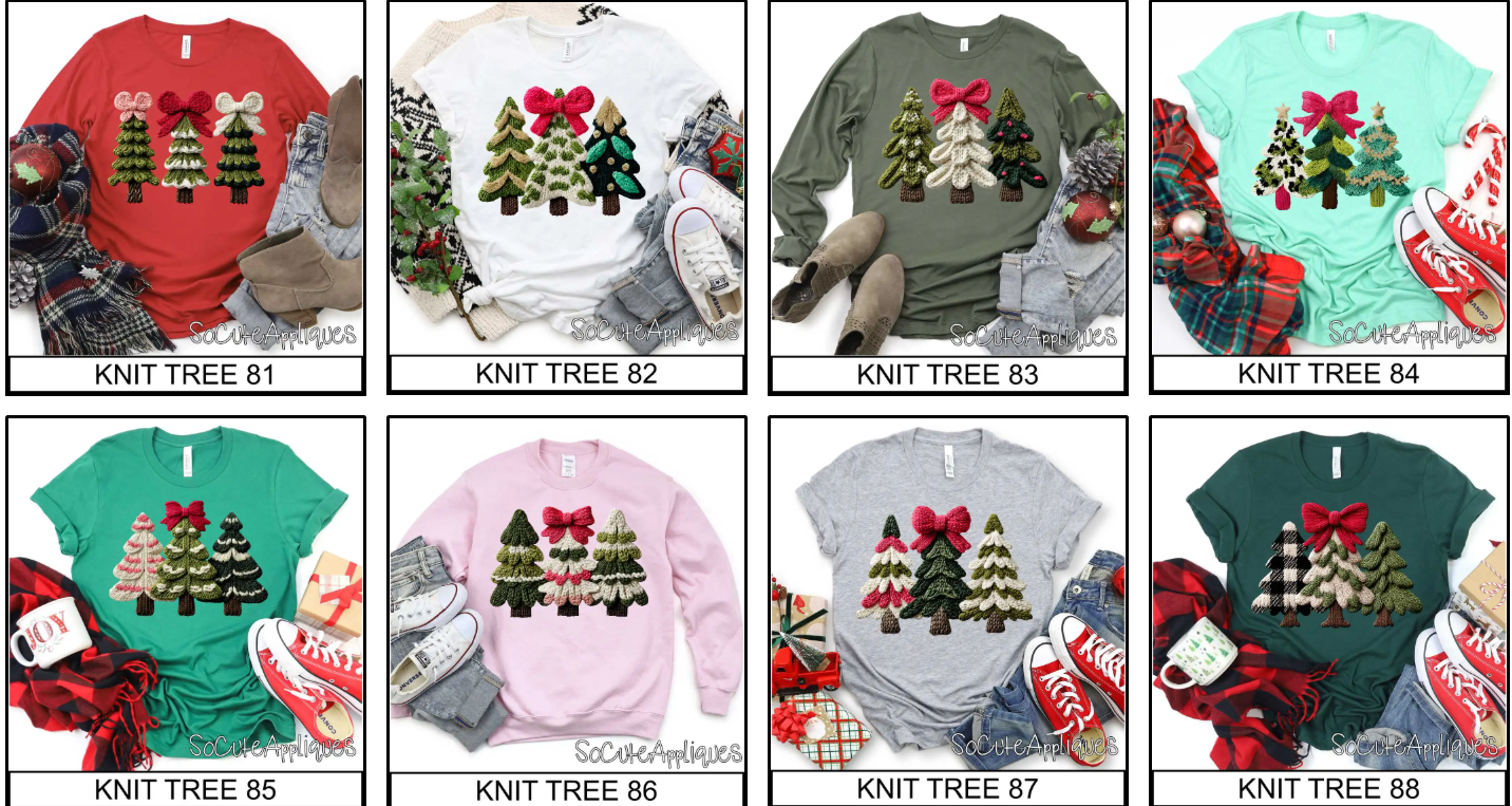 Knit Trees