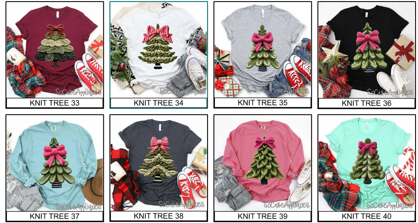 Knit Trees