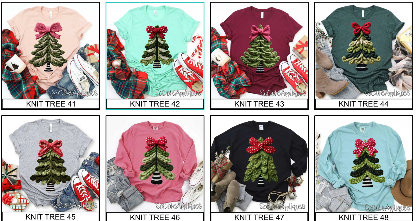 Knit Trees