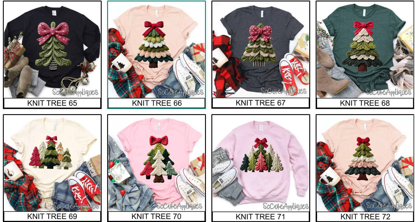 Knit Trees