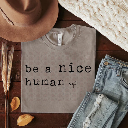 Leaf Be A Nice Human
